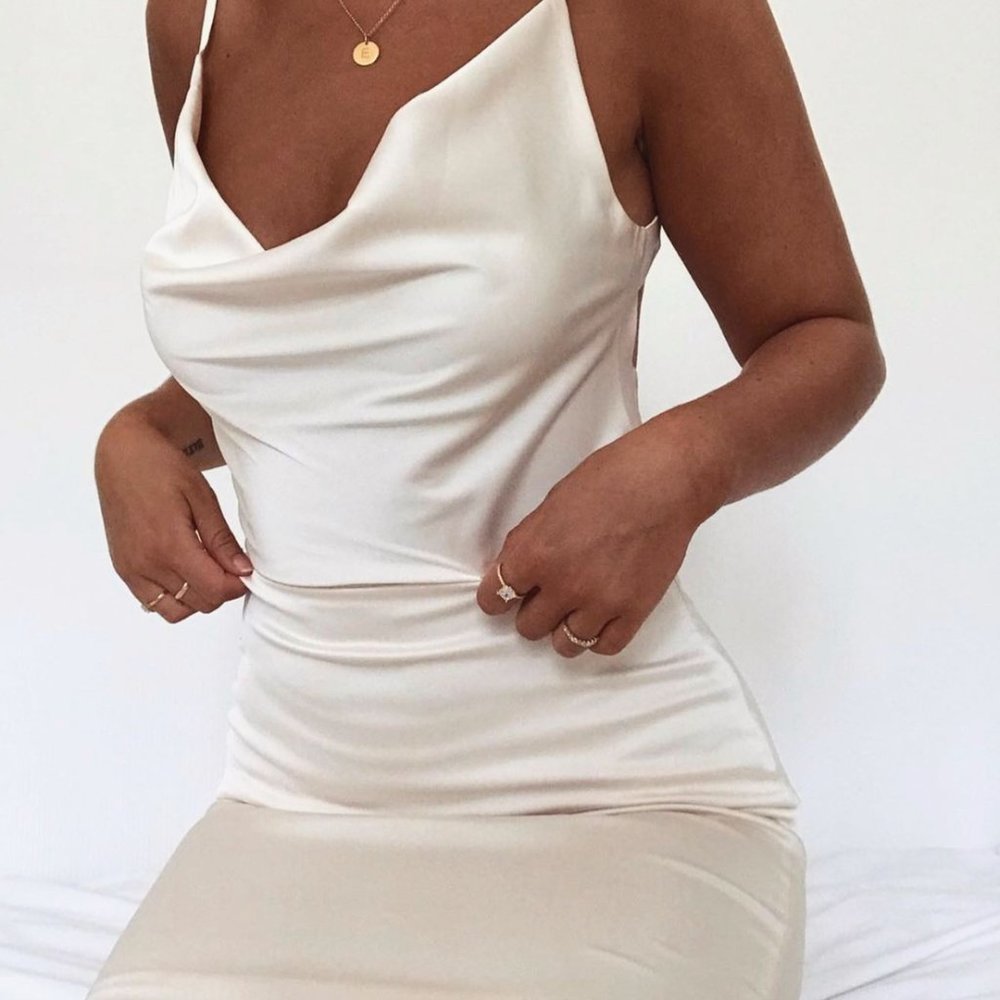 Meshki Champagne ZOEY Dress